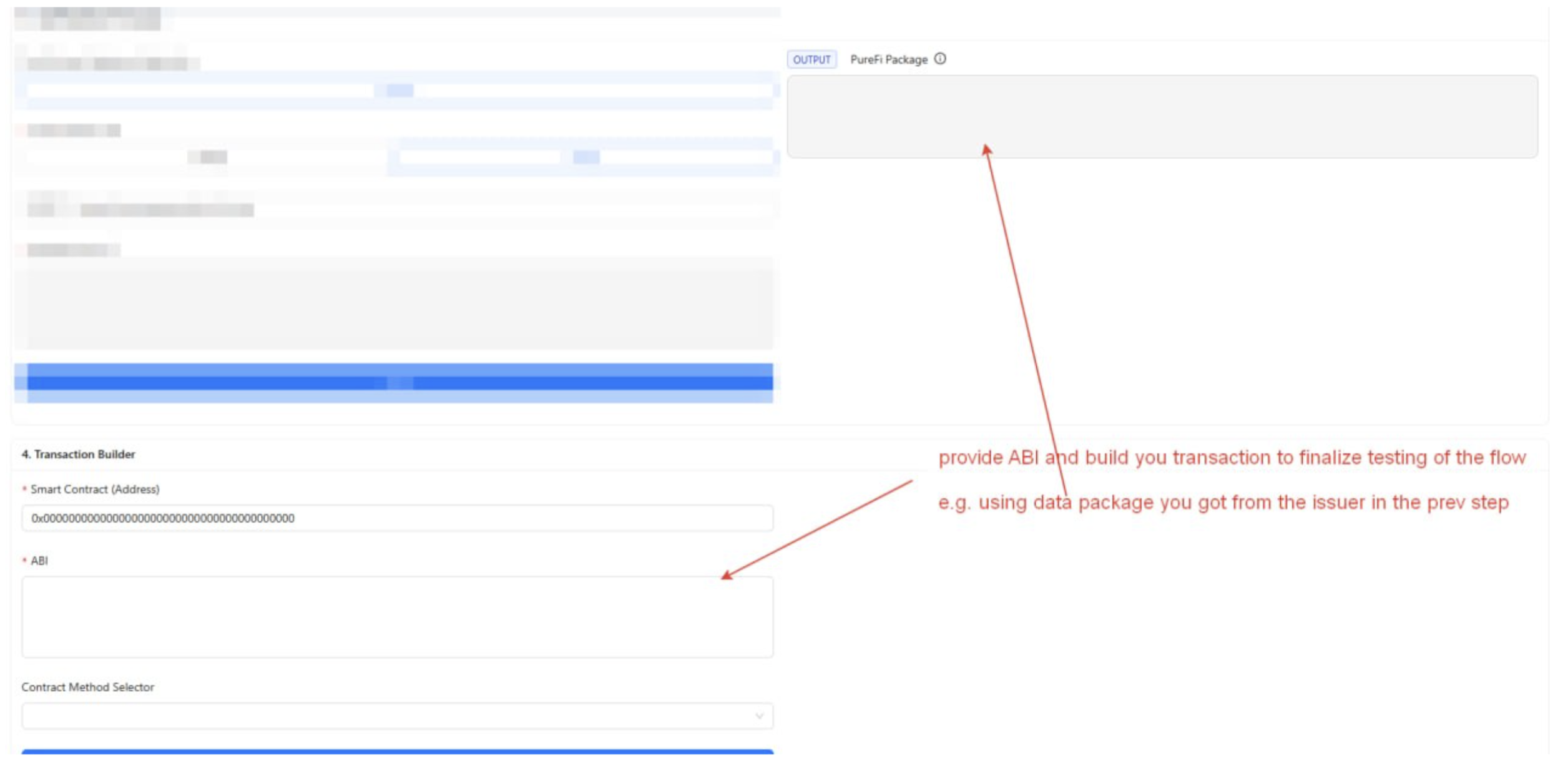 PureFi Transaction Builder